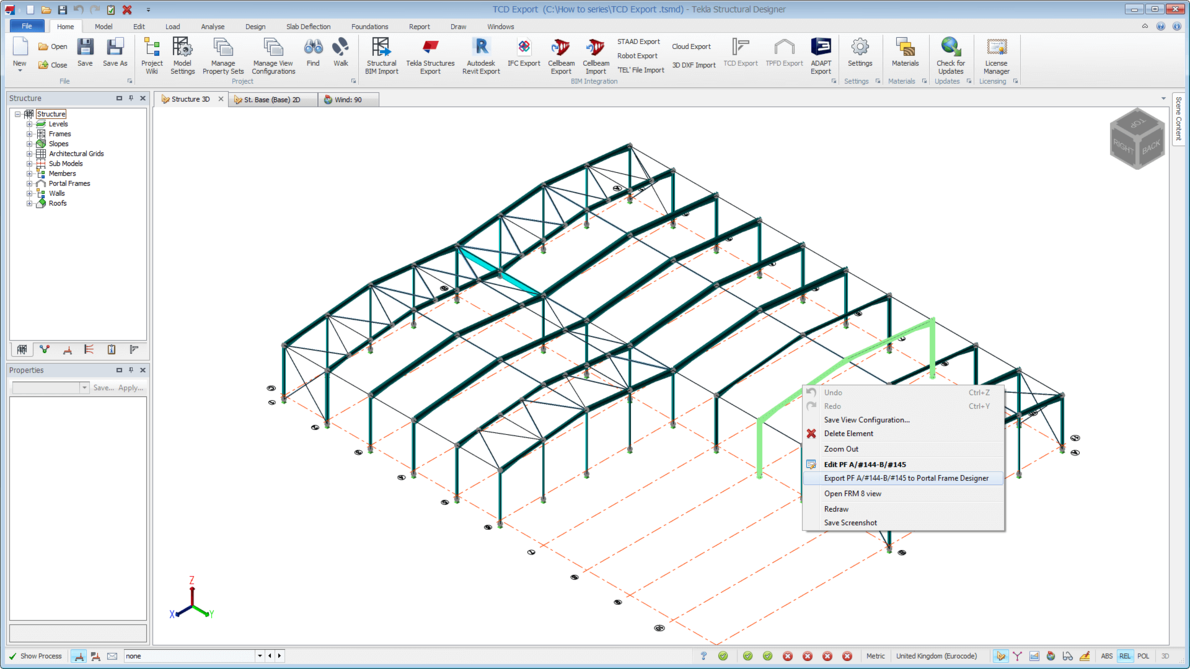 Steel Portal Frame Design Software